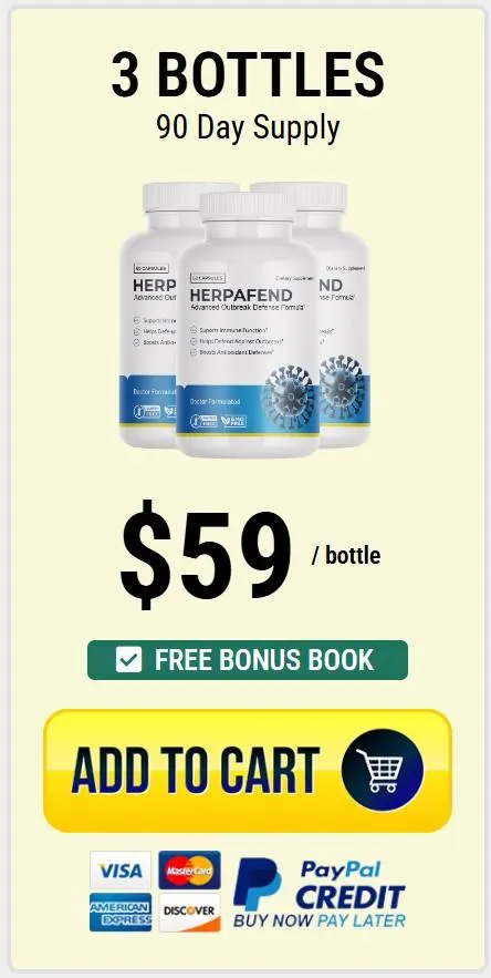 Herpafend 3 Bottle Price
