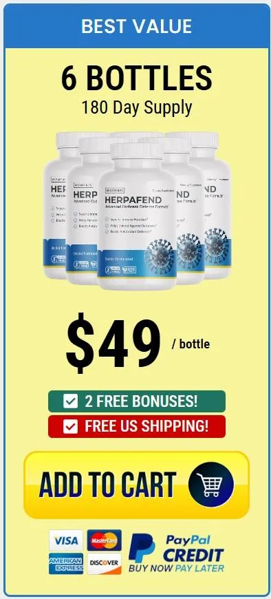 Herpafend 6 Bottle Price
