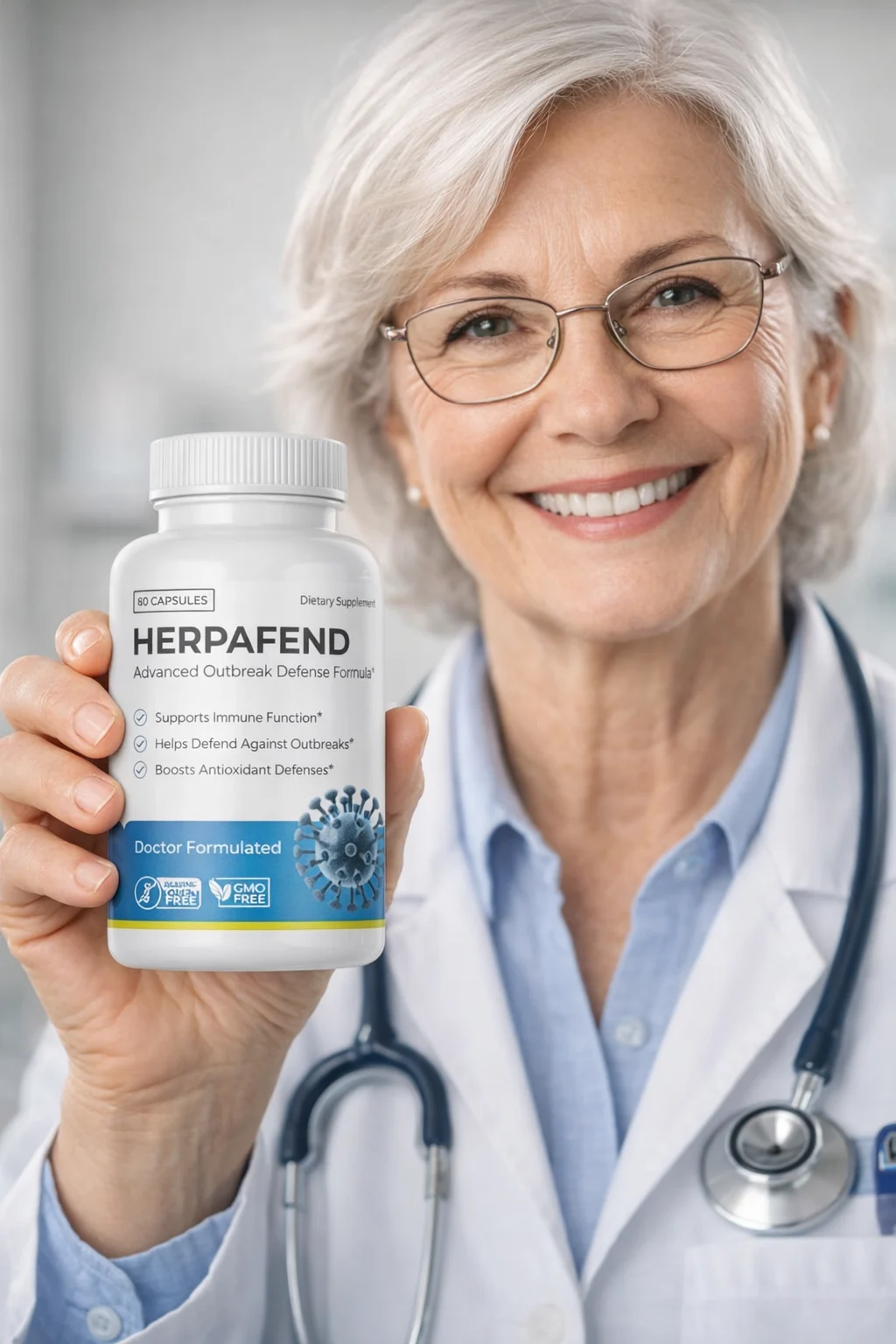 Herpafend Herpes Support Supplement